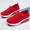 Women's mesh running shoes with air cushion midsole in multiple colour options