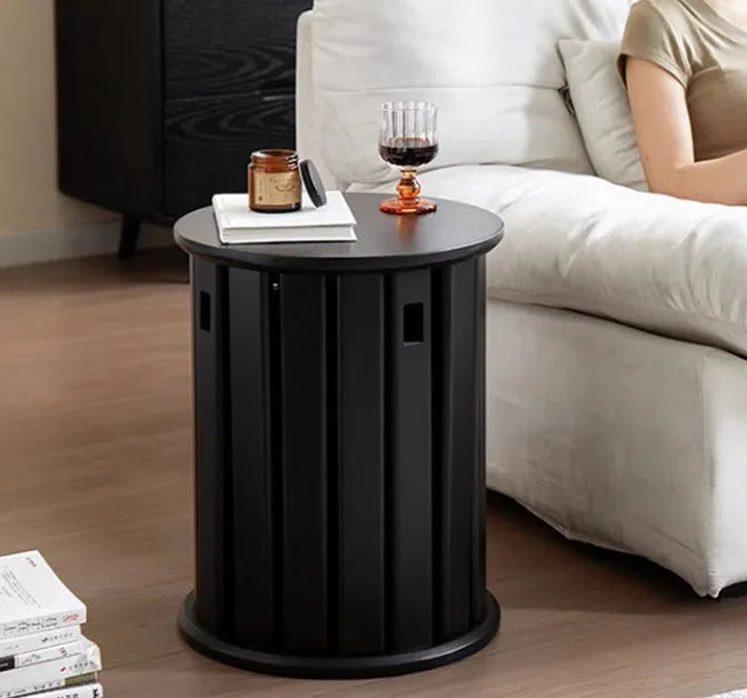 Iron stackable round dining stool in modern design with multiple colour options