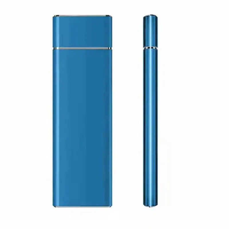 6TB ultra-thin metal external mobile hard disk in five colour options