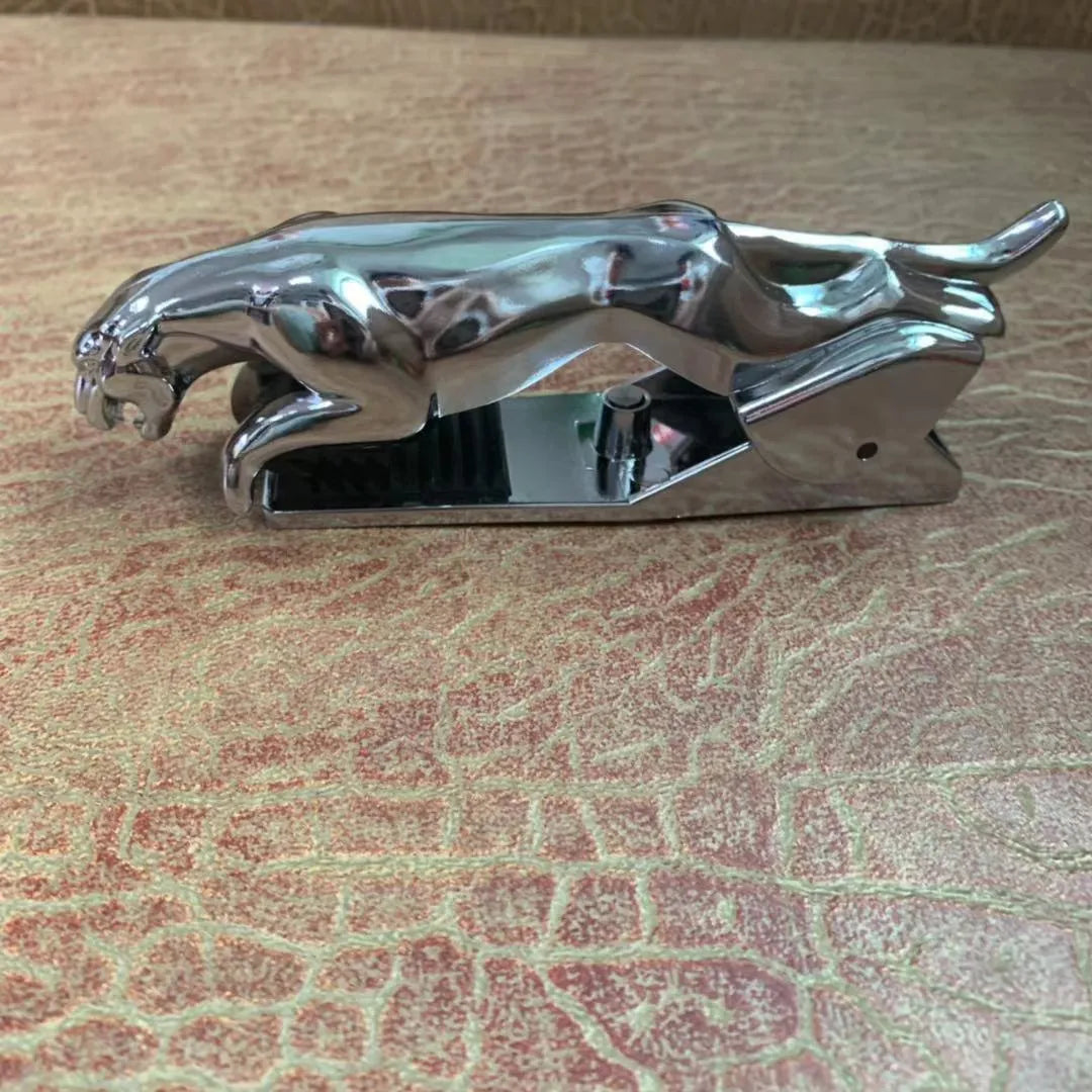Car Leopard mobile phone holder with rotary bracket in black, gold or silver finish