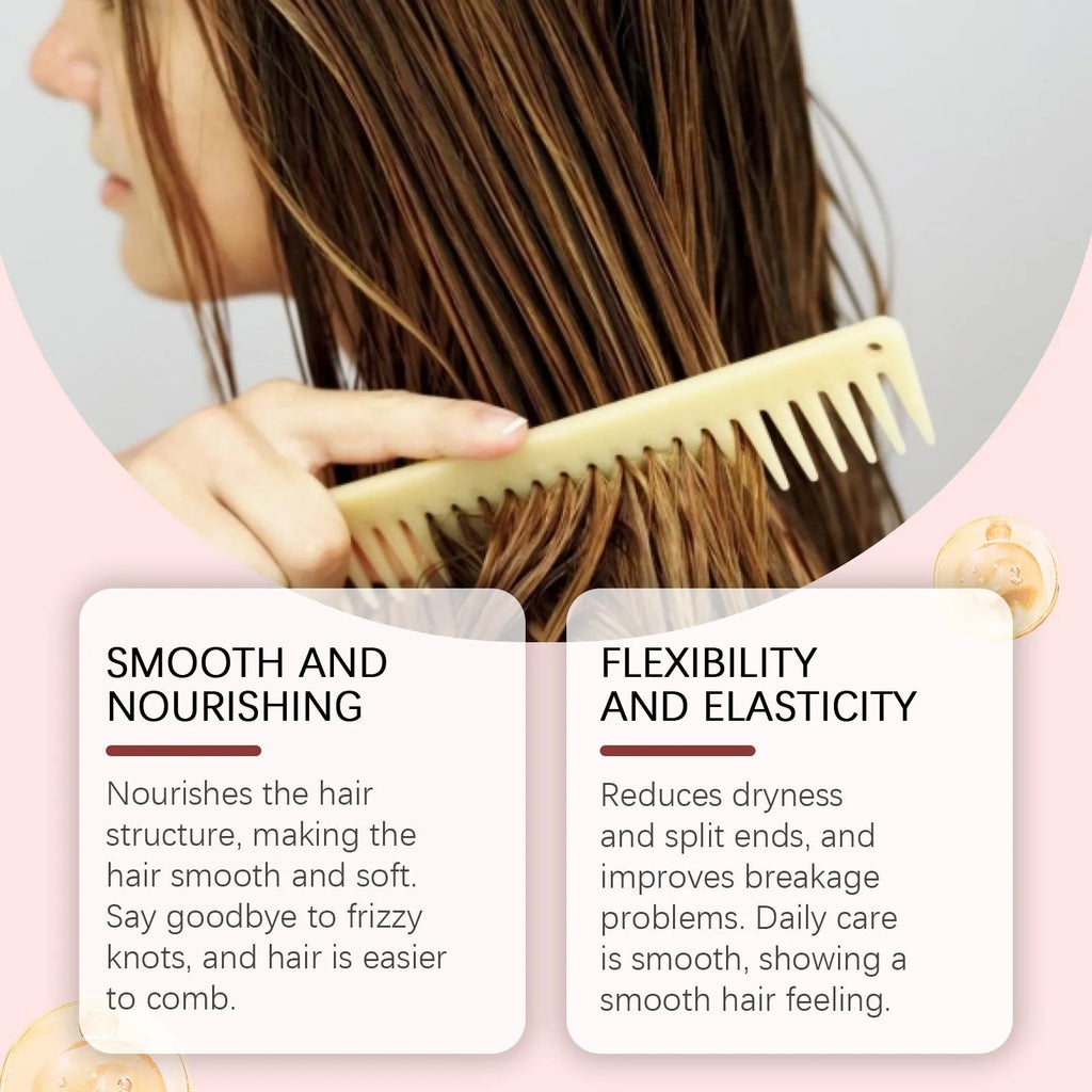 100g hair mask pot with hydrolyzed keratin, collagen, and aloe extract
