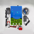 Green pasture electric fence energiser host unit with high voltage pulse technology for livestock control systems