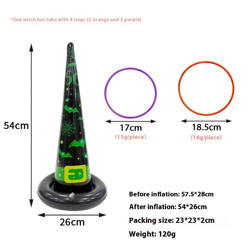PVC inflatable throwing toy in character design options for teenagers