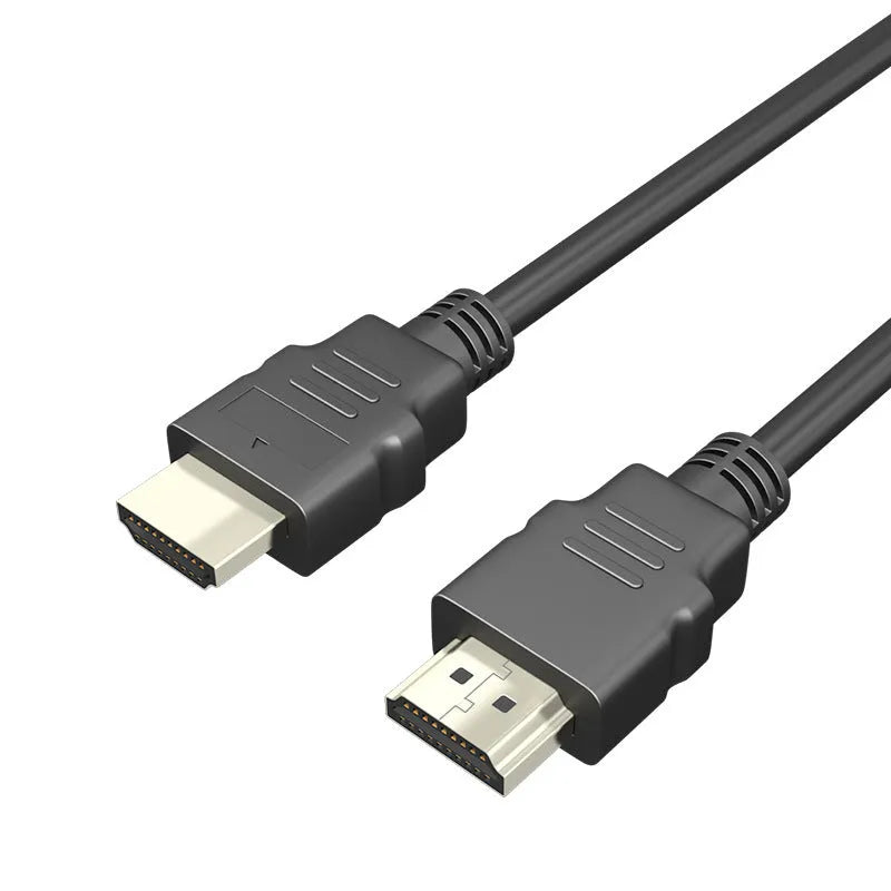 Black HDMI cable for set-top box connections with length options from 1 to 5 metres