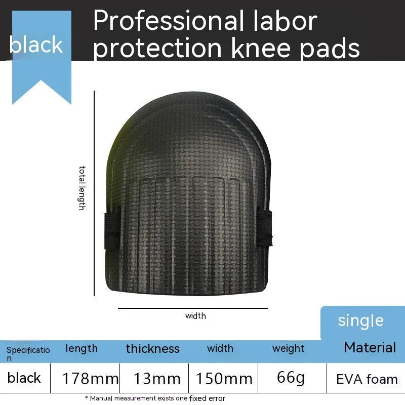 Pair of thick foam kneepads in various colours for construction and auto repair work.