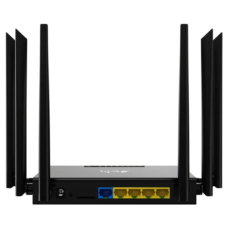 Industrial iron box 4G router with removable design and multiple antenna configuration options