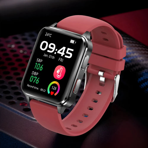 Air Type multi-sport watch with 1.70-inch screen showing health metrics on display