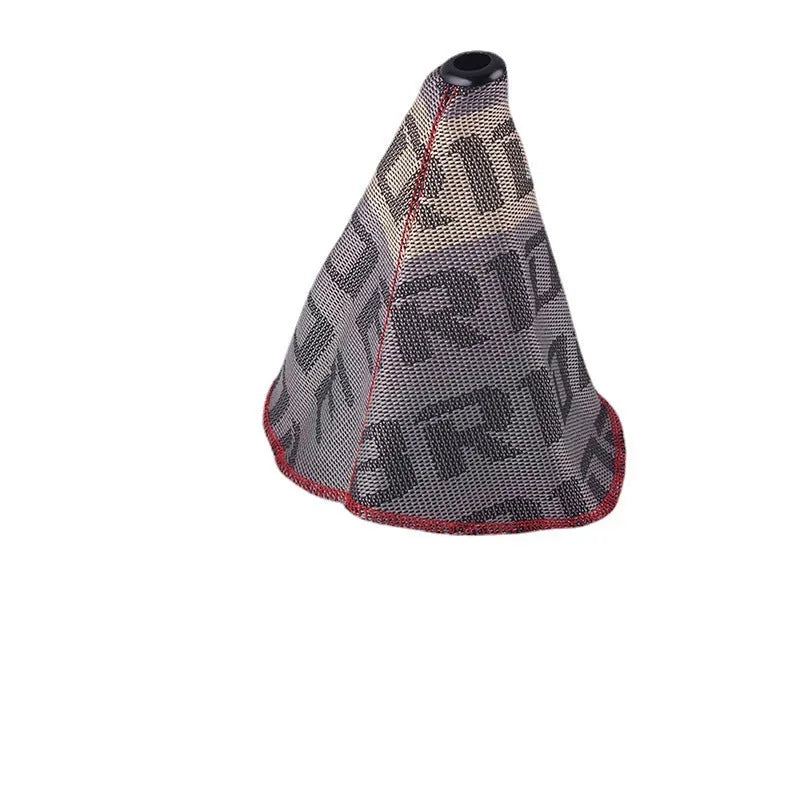 Canvas dust cover for racing seats shown in black, available in Bride flag and Recaro flag styles.