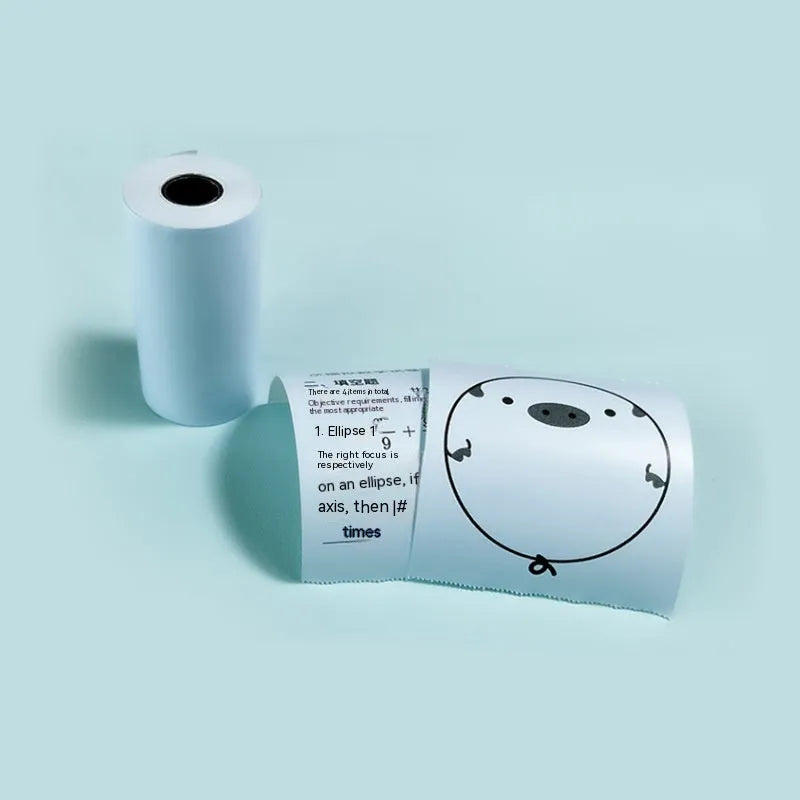 57 x 30 cm pink and yellow blue thermal paper roll for student wrong questions and cash registers