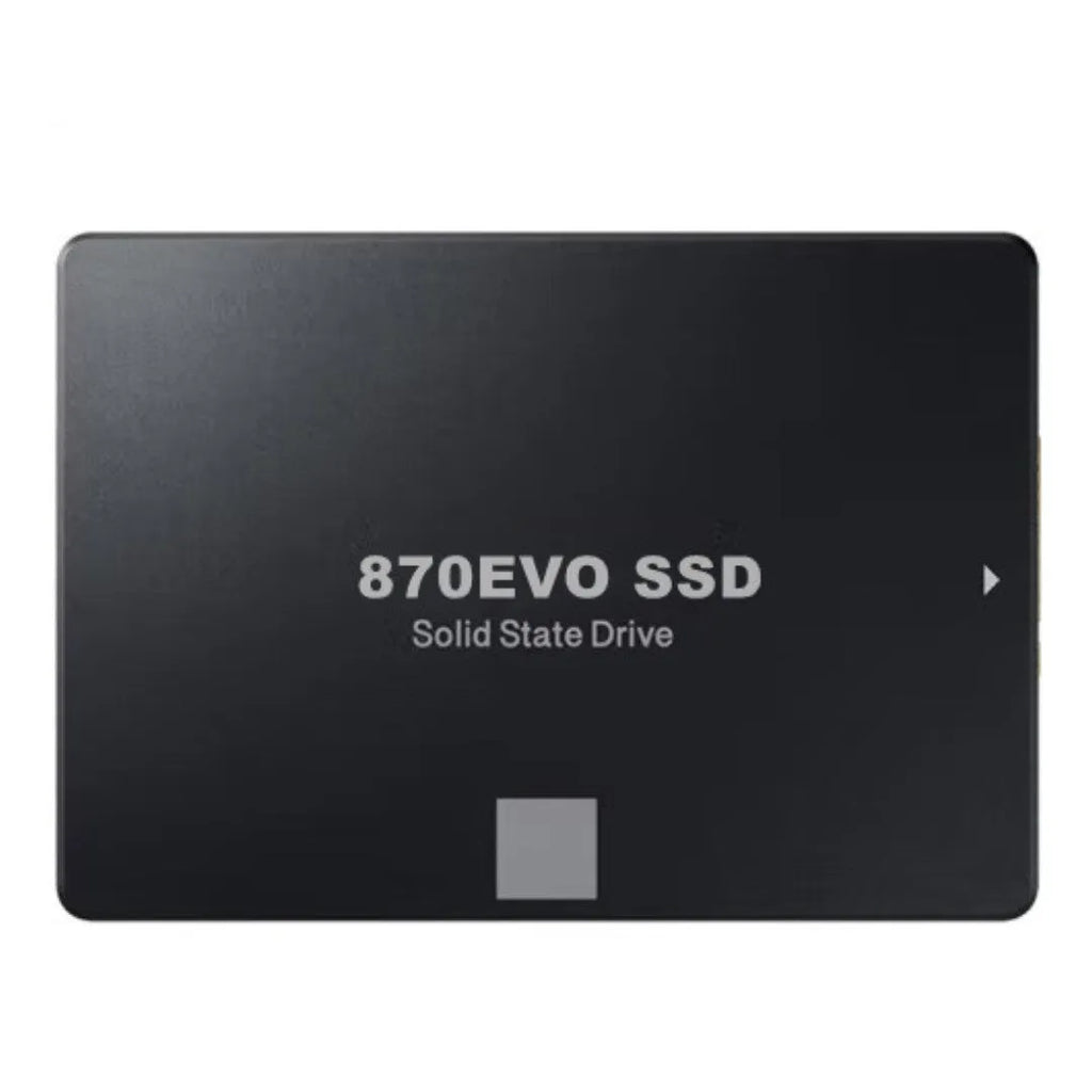 Samsung 870 EVO 2.5-inch SATA III solid state drive for internal storage expansion.