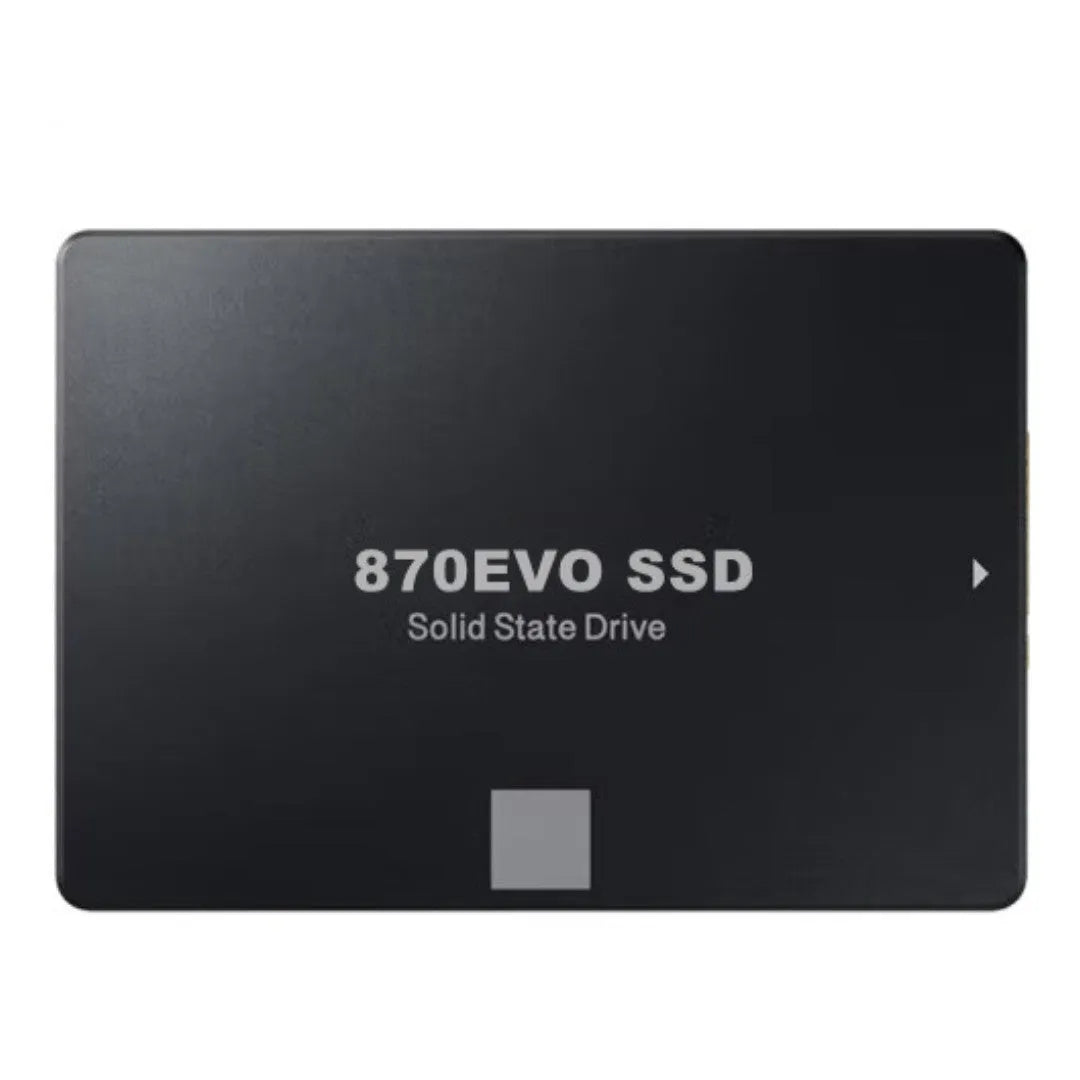 Samsung 870 EVO 2.5-inch SATA III solid state drive for internal storage expansion.