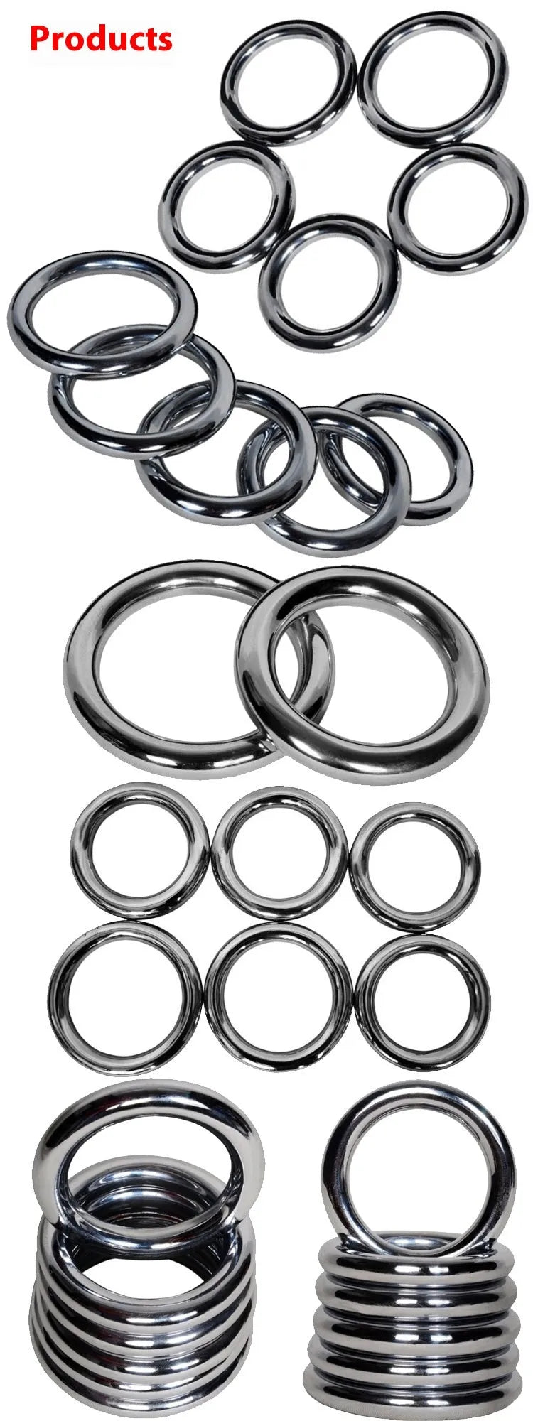 Iron Arm Skill Wing Chun carbon steel power training ring for martial arts grip strength.