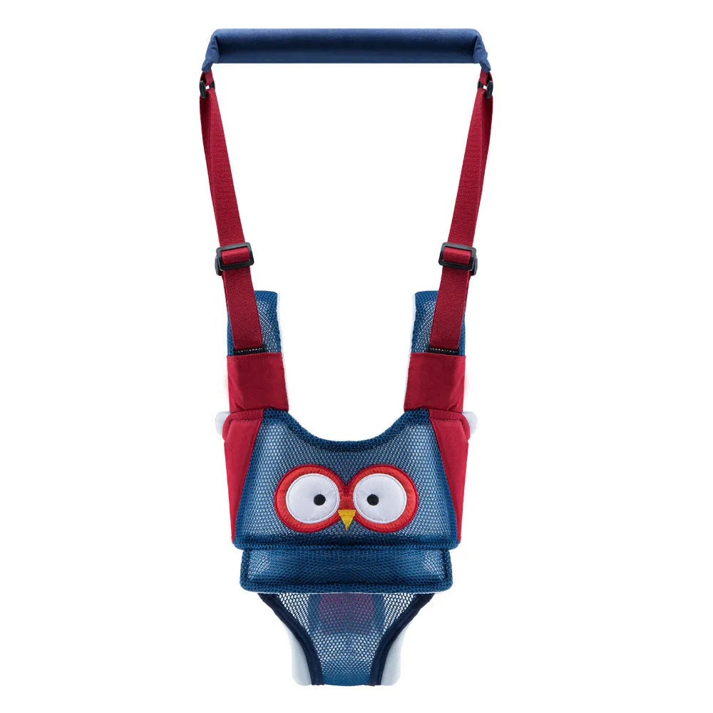 Cotton baby walking harness belt in multiple colour options including vest and stall protector styles