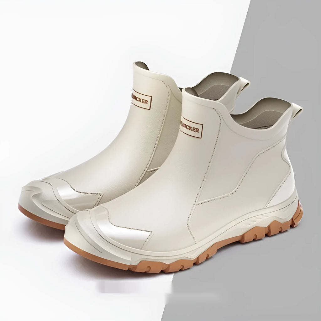 PVC outdoor wading shoes with non-slip soles in multiple colour options