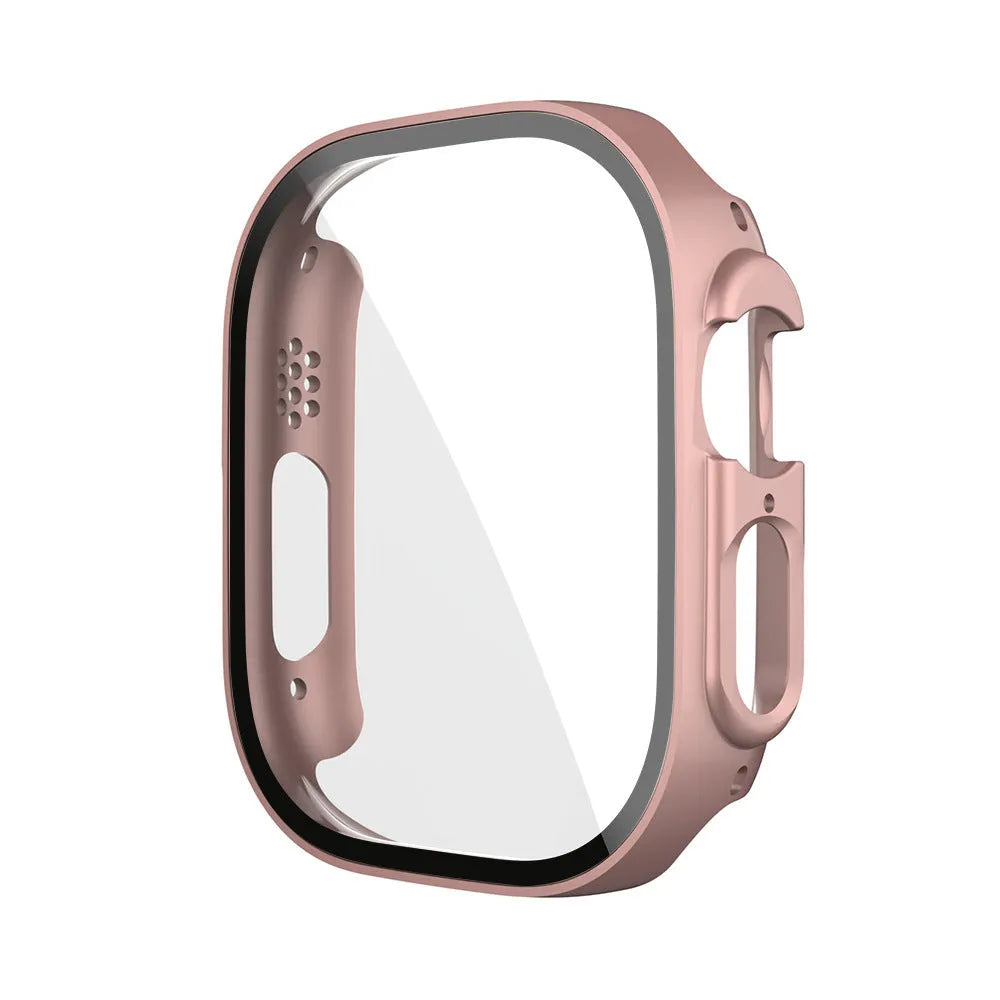 Transparent PC tempered film watch case for Apple Watch in multiple colour options