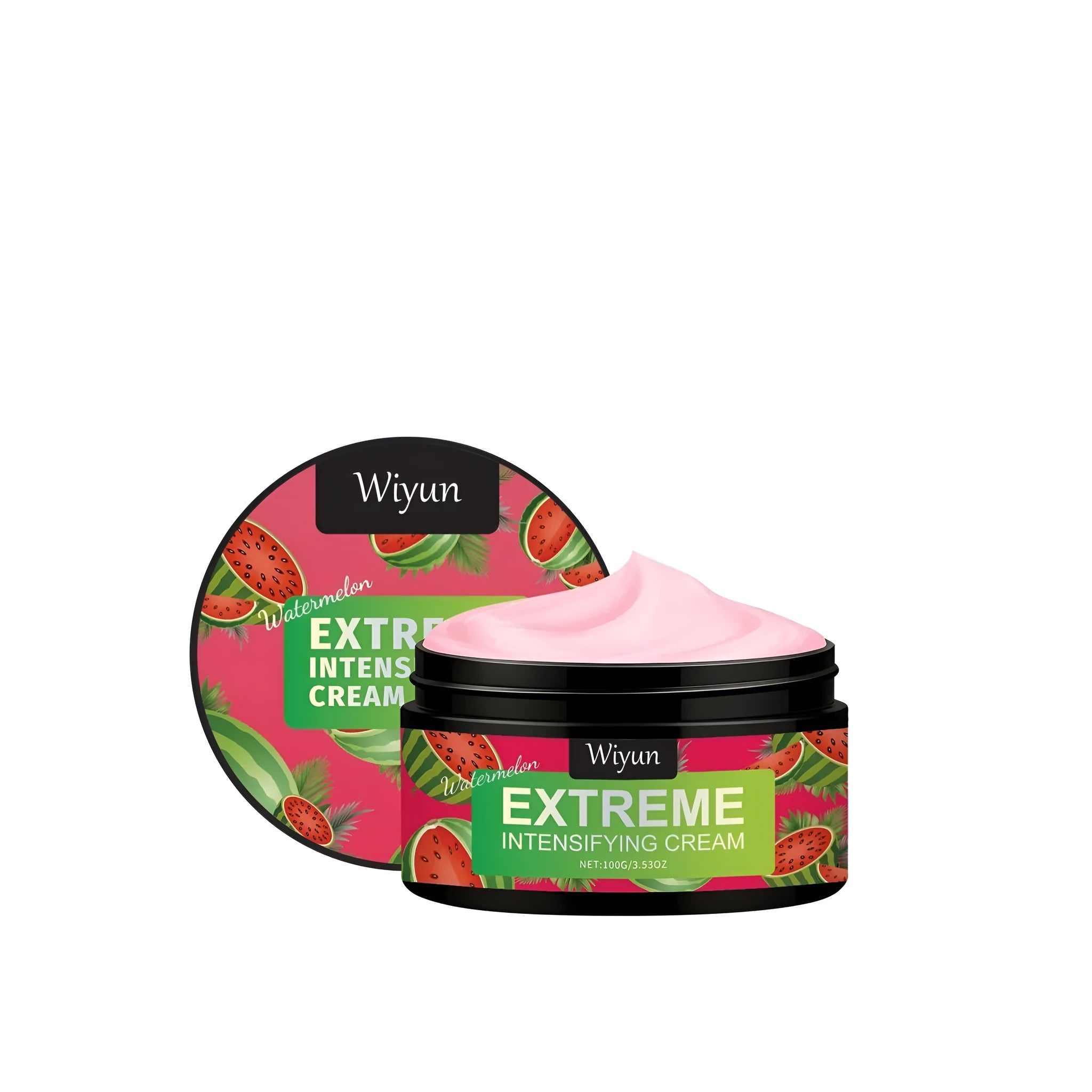 100g tube of Watermelon Extreme Intensifying Cream gel on a plain background.