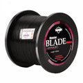 Seaknight1000 M nylon fishing line spool showing available colour options white, green, blue, yellow, and black
