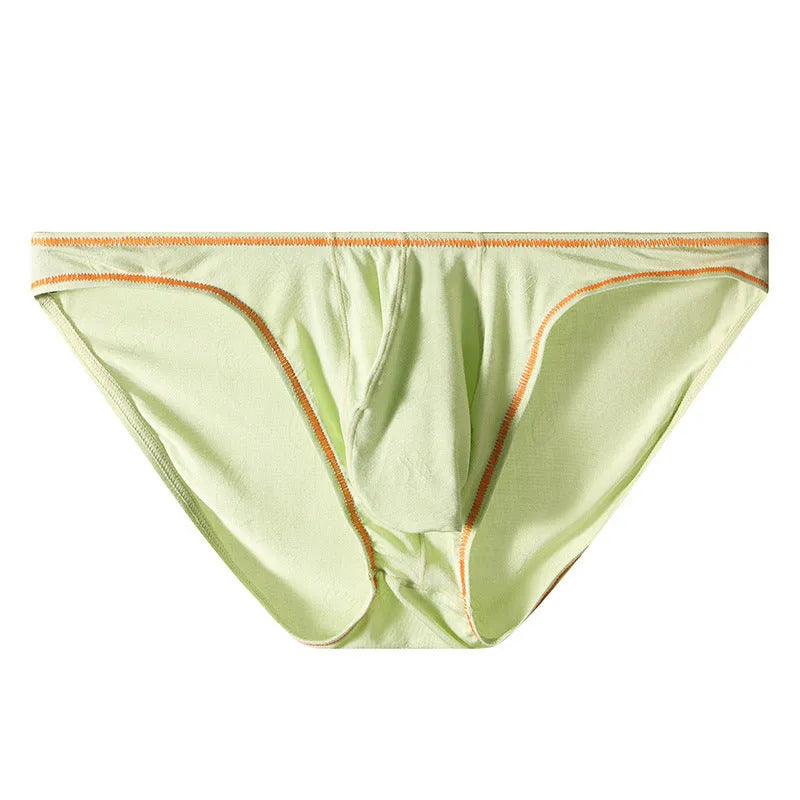 Men's modal ice silk underwear with butt-lift design in multiple colour options