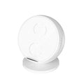XC-11 wireless charging stand with integrated Bluetooth speaker and phone holder in black, blue, pink, or white.