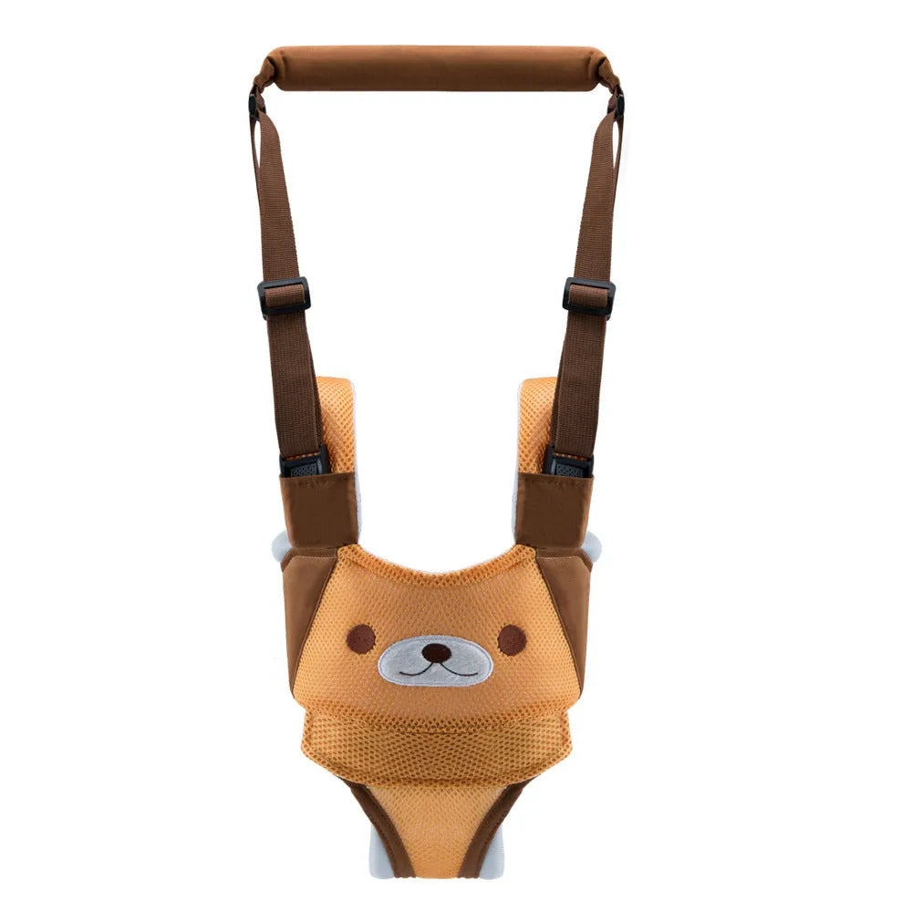 Cotton baby walking harness belt in multiple colour options including vest and stall protector styles