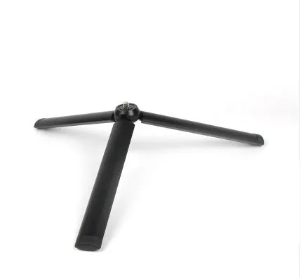 Black aluminium mobile phone tripod with PTZ head for iPhone compatibility