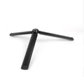Black aluminium mobile phone tripod with PTZ head for iPhone compatibility
