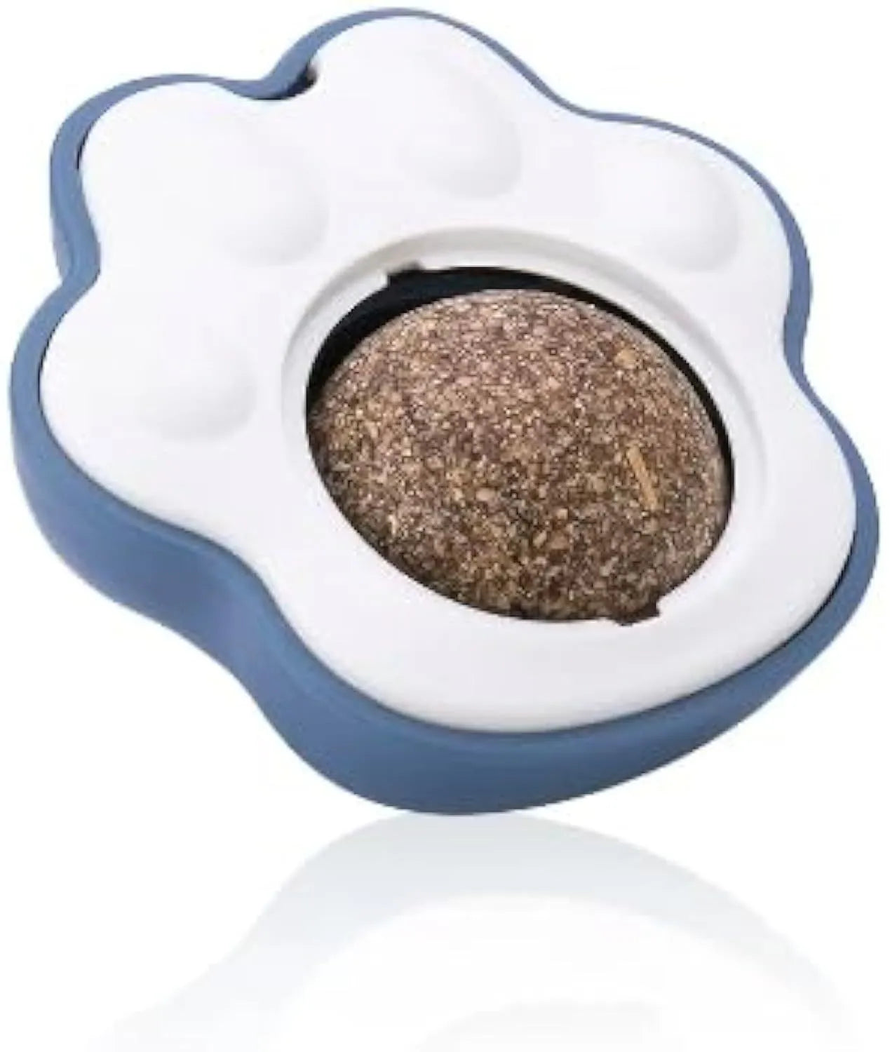 Plush catnip balls for cats in blue, green, and pink colours for interactive play and dental health