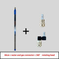 Stainless steel cleaning rod with three nozzles for car water tank and radiator cleaning