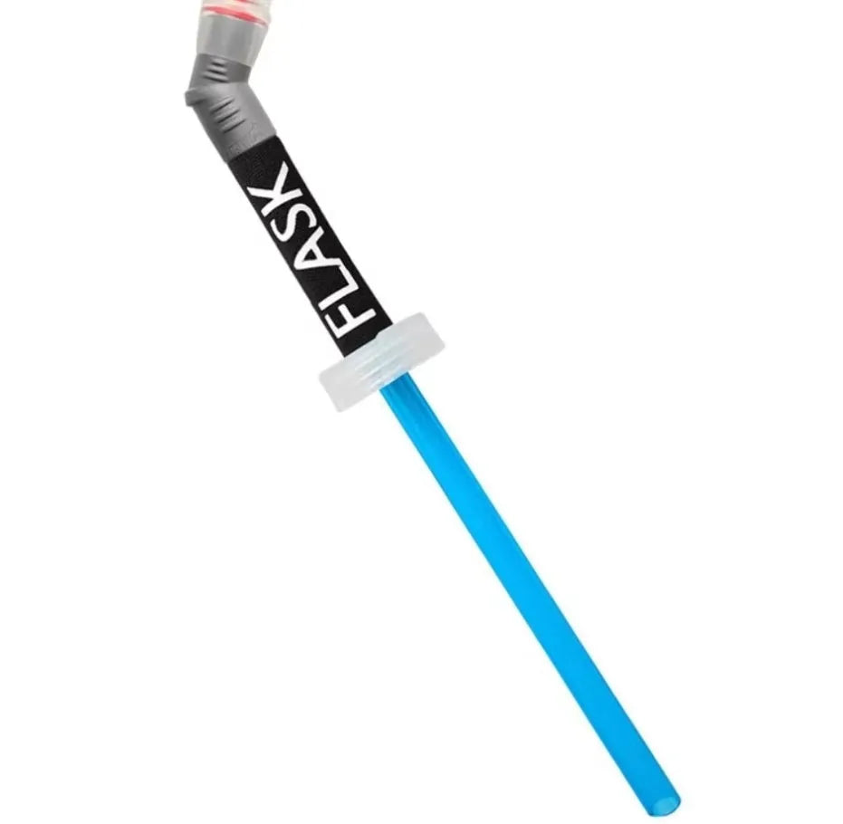 Plastic portable drinking straw for outdoor mountain climbing and biking activities