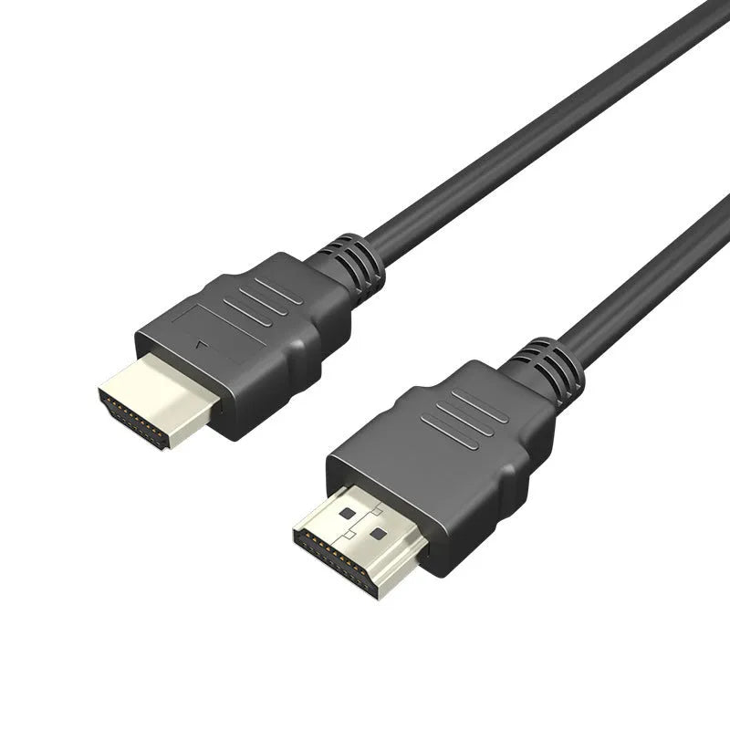 Black HDMI cable for set-top box connections with length options from 1 to 5 metres