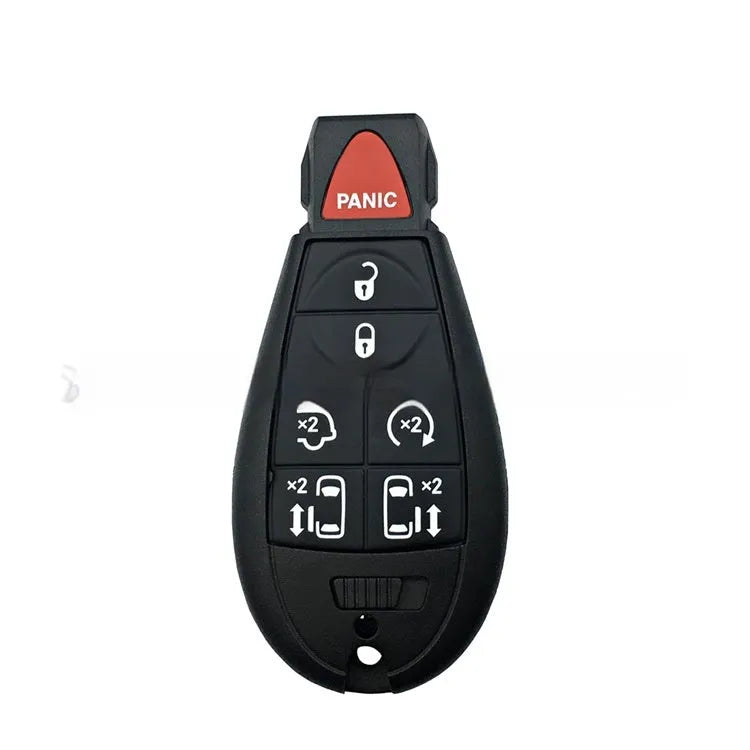 Chrysler Dodge car key shell replacement case with dimensions 85x42x15mm