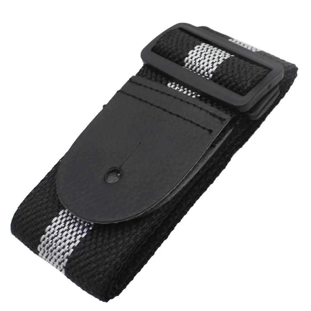 Woven crossbody instrument strap for guitars bass ukuleles in multiple colour options