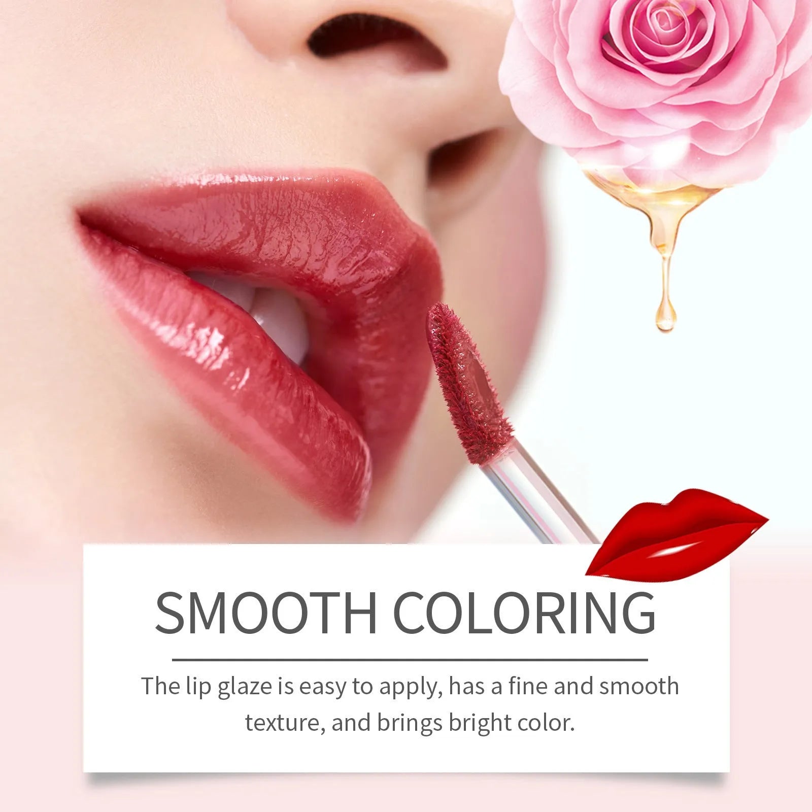 Double-headed lip liner and lacquer pen shown in three colour options: Fragrant Attack, Black Coffee Truffle, Oat Almond.