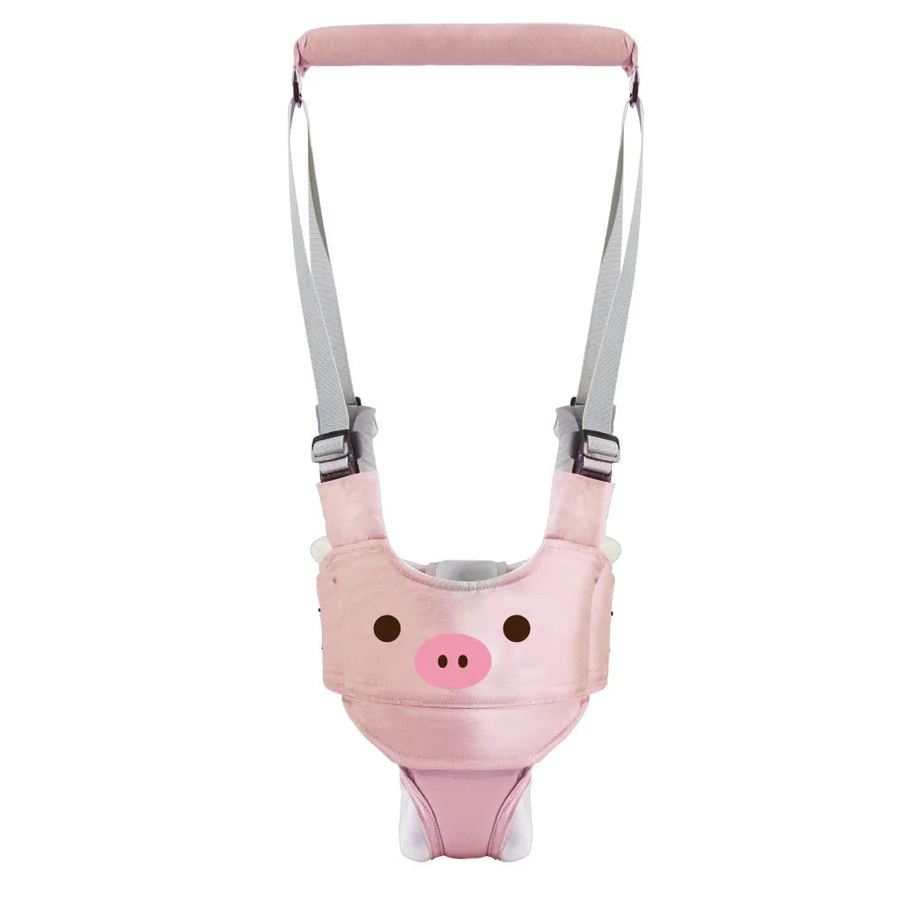 Cotton baby walking harness belt in multiple colour options including vest and stall protector styles