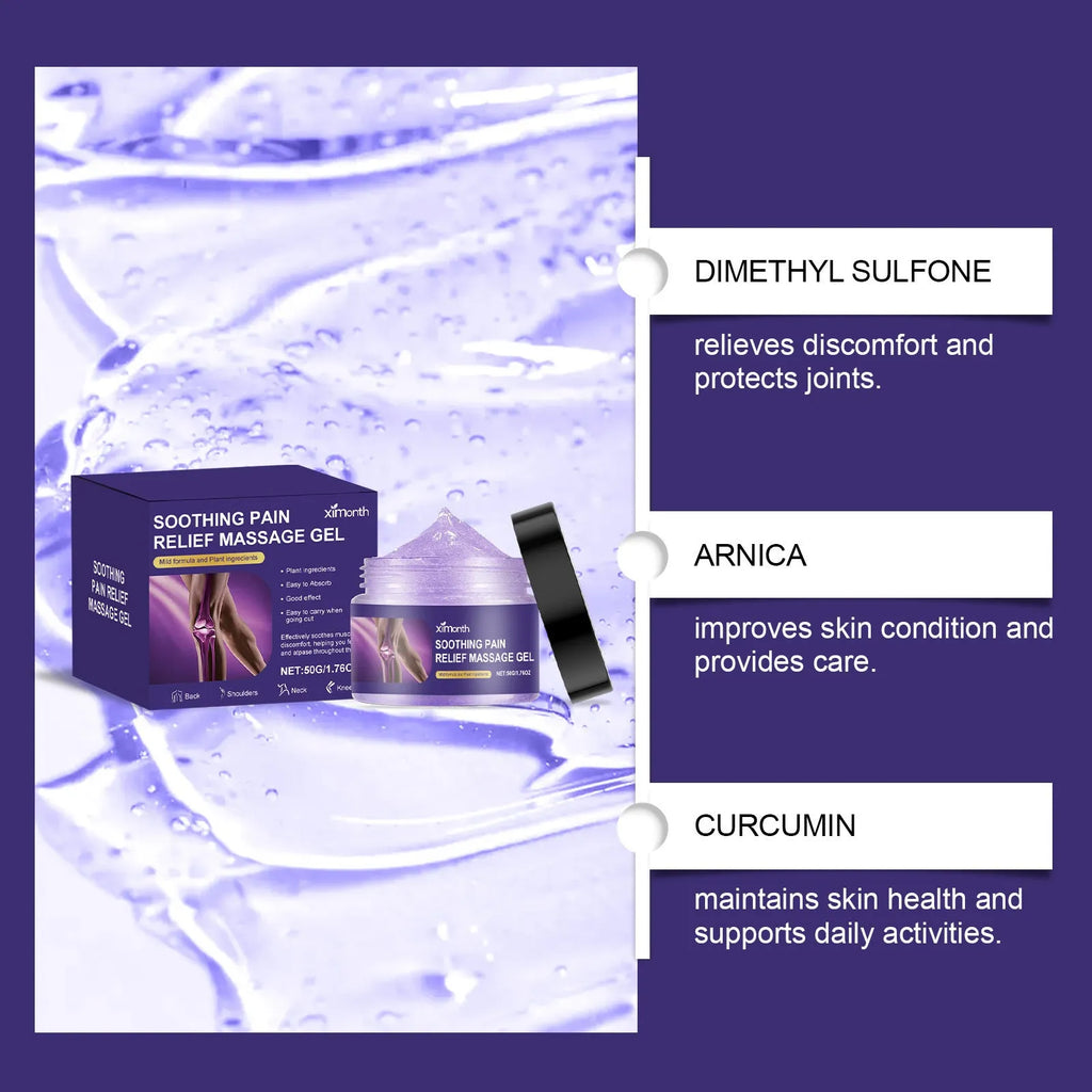 50g tube of joint care gel for muscle and arthritis pain relief