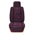 Winter short plush car seat cushion cover in multiple colour options