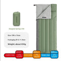Four seasons adult camping sleeping bag in choice of colours with storage bag.