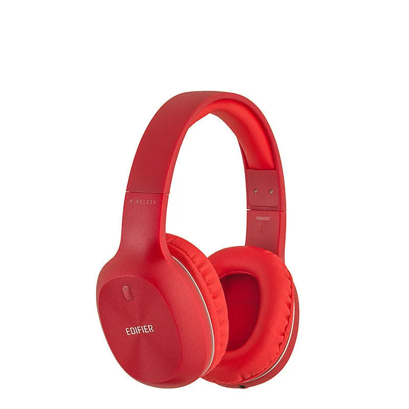 Bluetooth sports headset in black, red, or white colours showing wireless design for active use