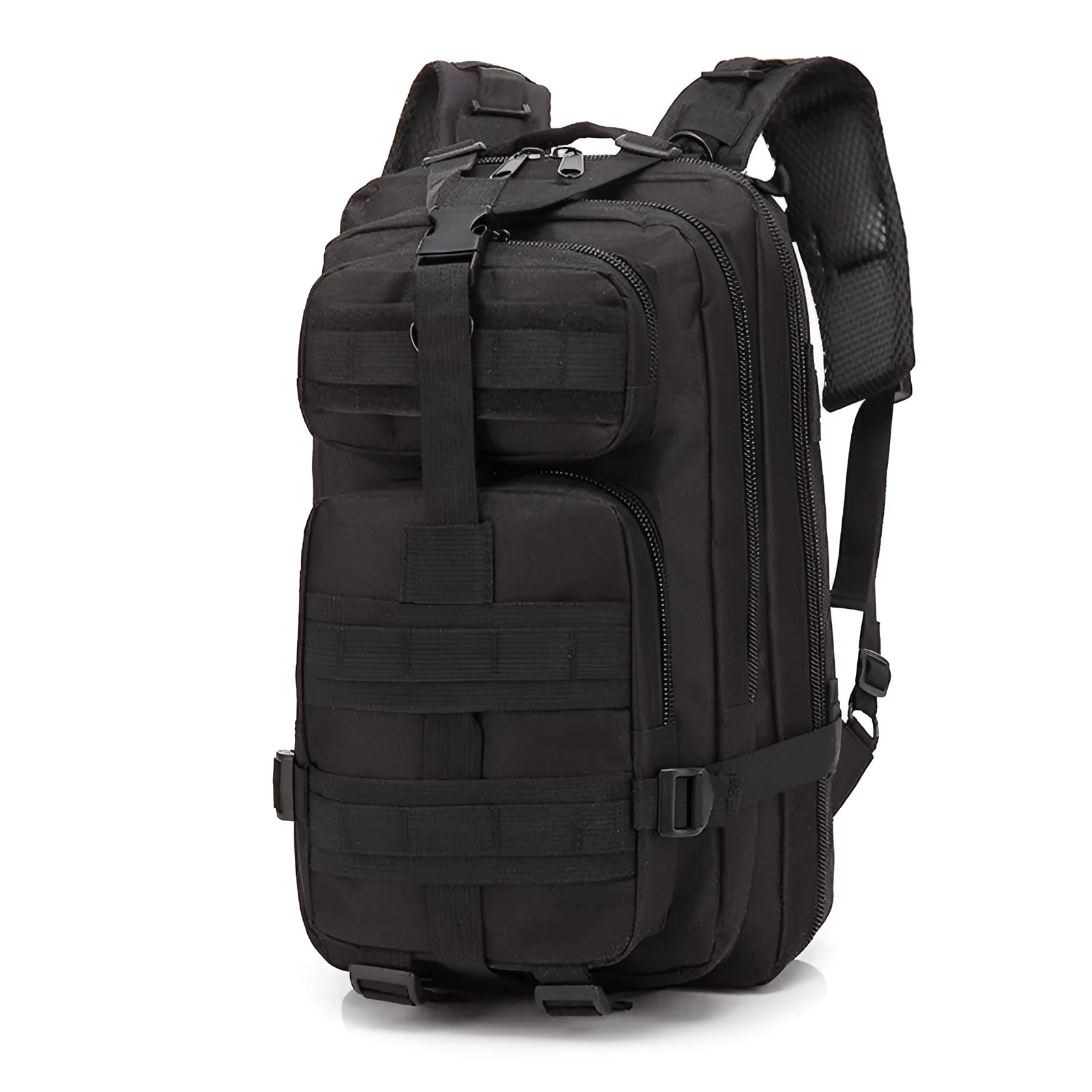 Large capacity off-road hiking backpack in tactical colour with air pillow shoulder straps