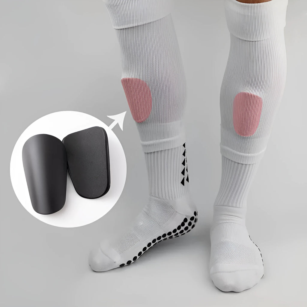PU mini shin guards in multiple colours for football and outdoor sports protection.