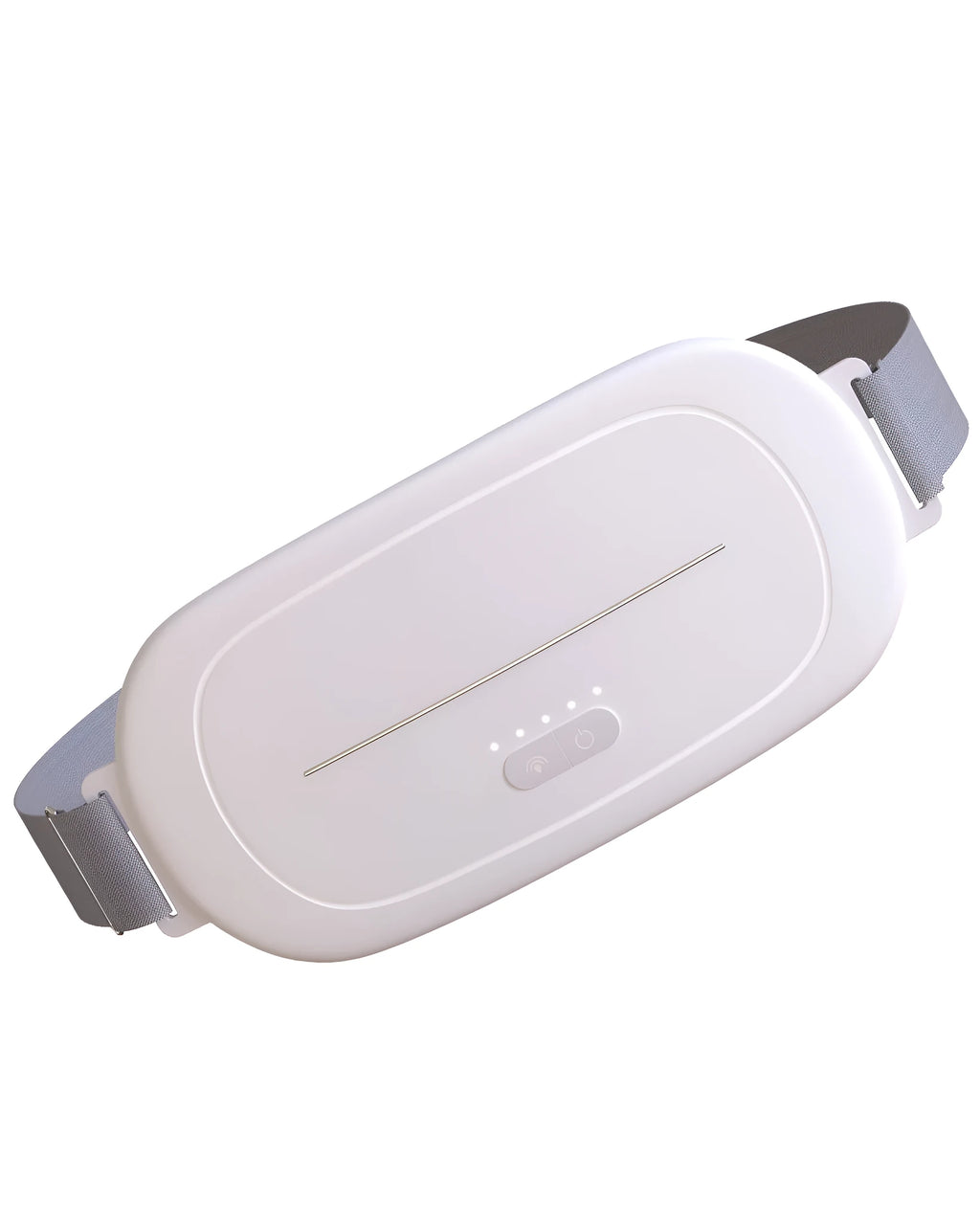 White uterine warming device with rechargeable battery for menstrual heat therapy