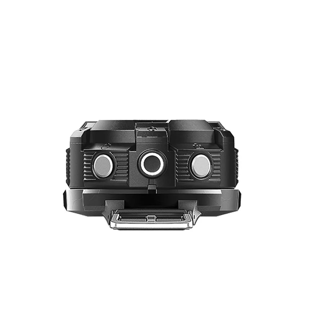 Black waterproof sports digital camera with 8MP resolution and compact design