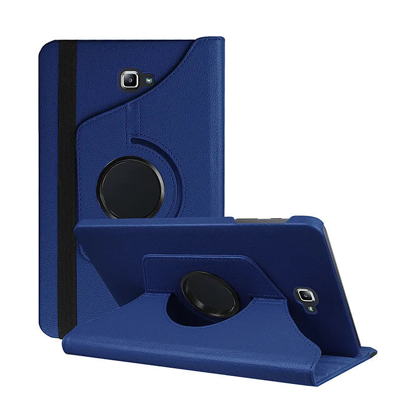 Rotating leather tablet case for Lenovo T-series models in multiple colour options