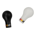 Mitsubishi car gear knob replacement in five colour options showing 7.6cm height
