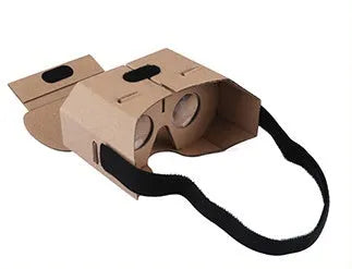 Carton virtual reality glasses for smartphones with 4 to 6 inch screens
