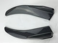 Front and rear car deflector for General Motors vehicles in ABS plastic with screw installation