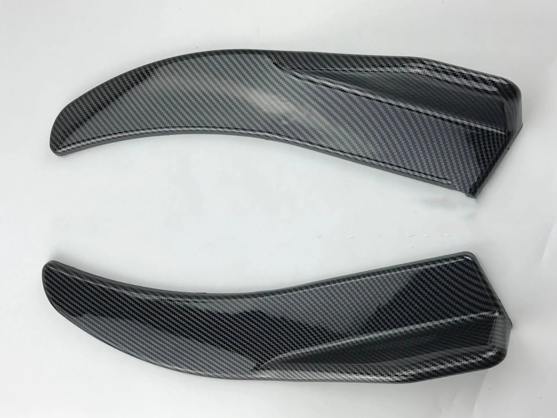 Front and rear car deflector for General Motors vehicles in ABS plastic with screw installation