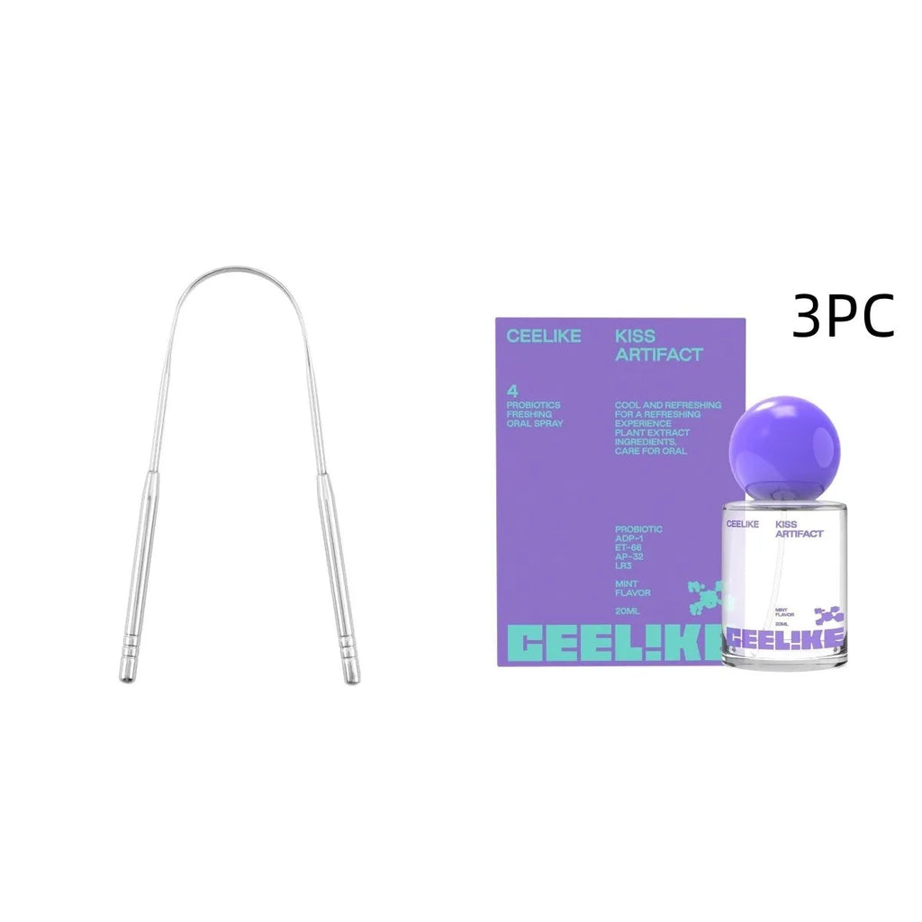 20ml probiotic oral care spray bottle for makeup tools cleaning measuring 4.7x4.7x10cm