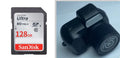 Black Y3000 HD outdoor sports camera with 0.96-inch display screen on a plain background.