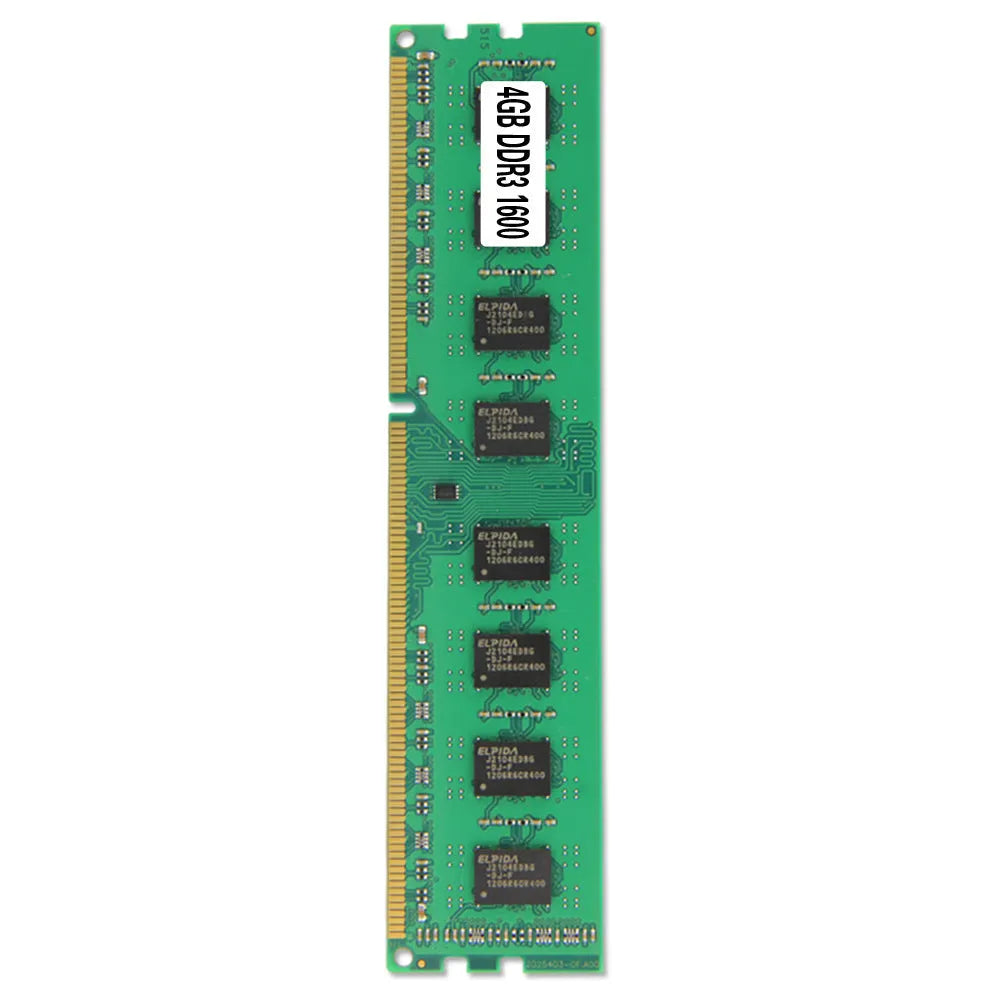 Desktop DDR3 4GB 1600MHz memory module for AMD computer upgrades